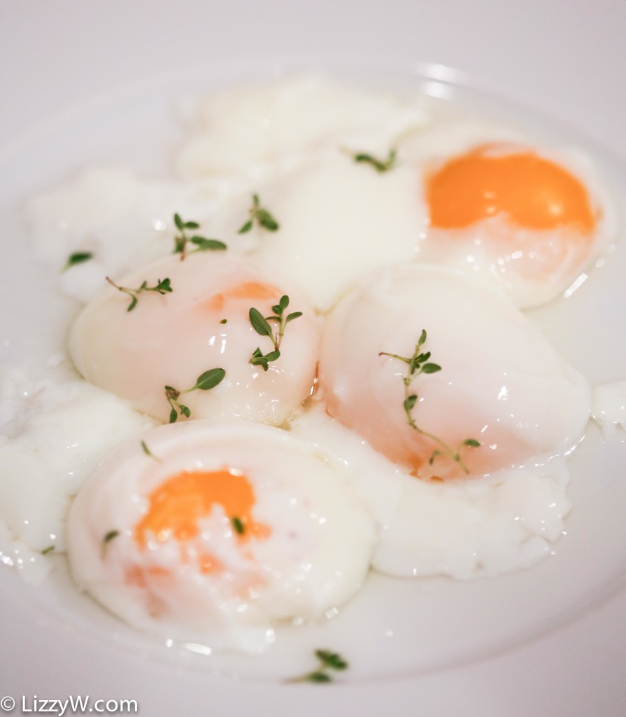 Sous vide eggs