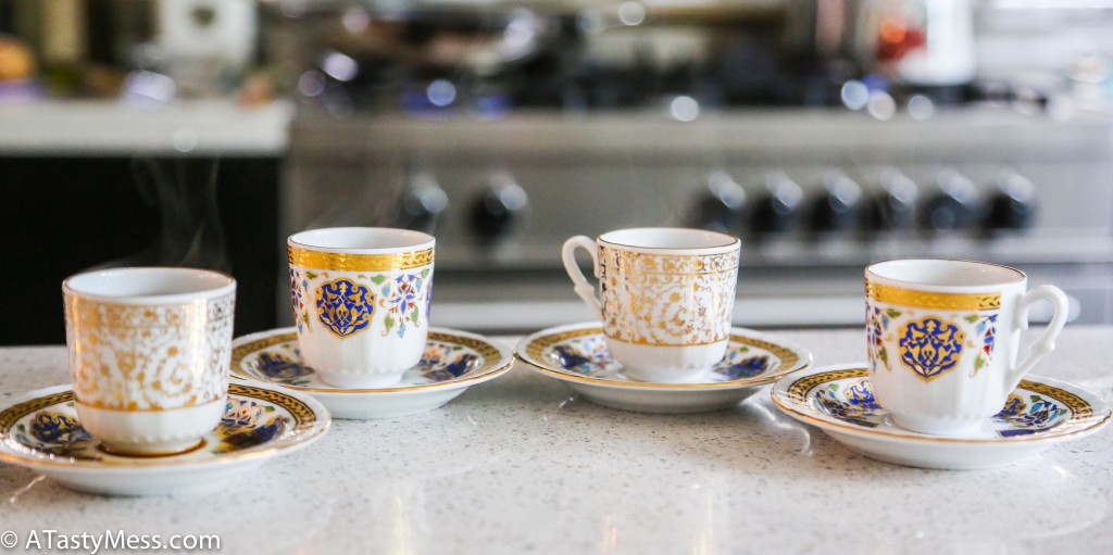 How to make Turkish coffee Via ATastyMess.com