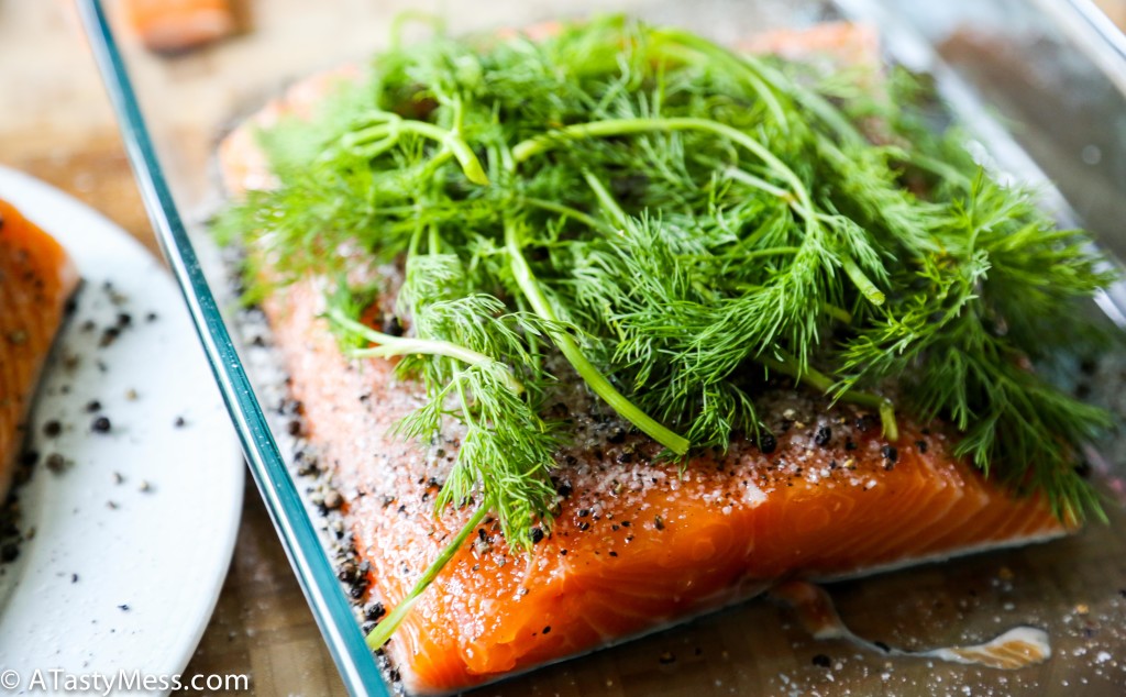 Gravlax Recipe via ATastyMess.com