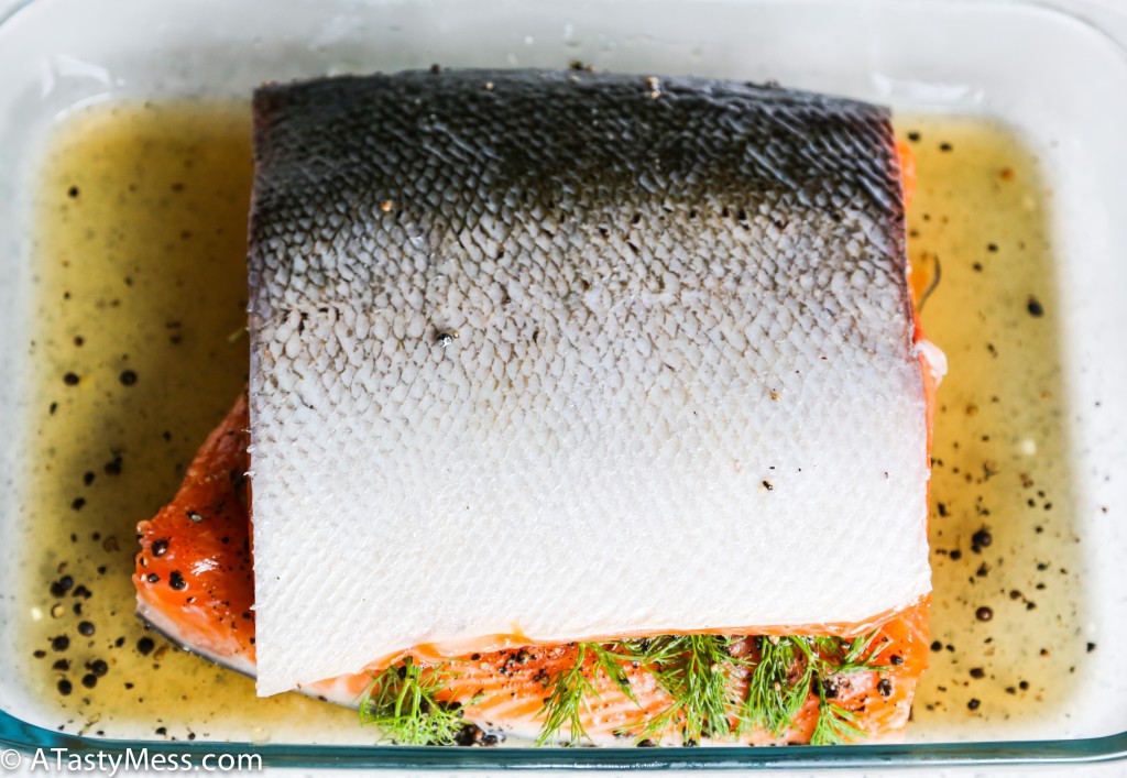 Gravlax recipe via ATastyMess.com