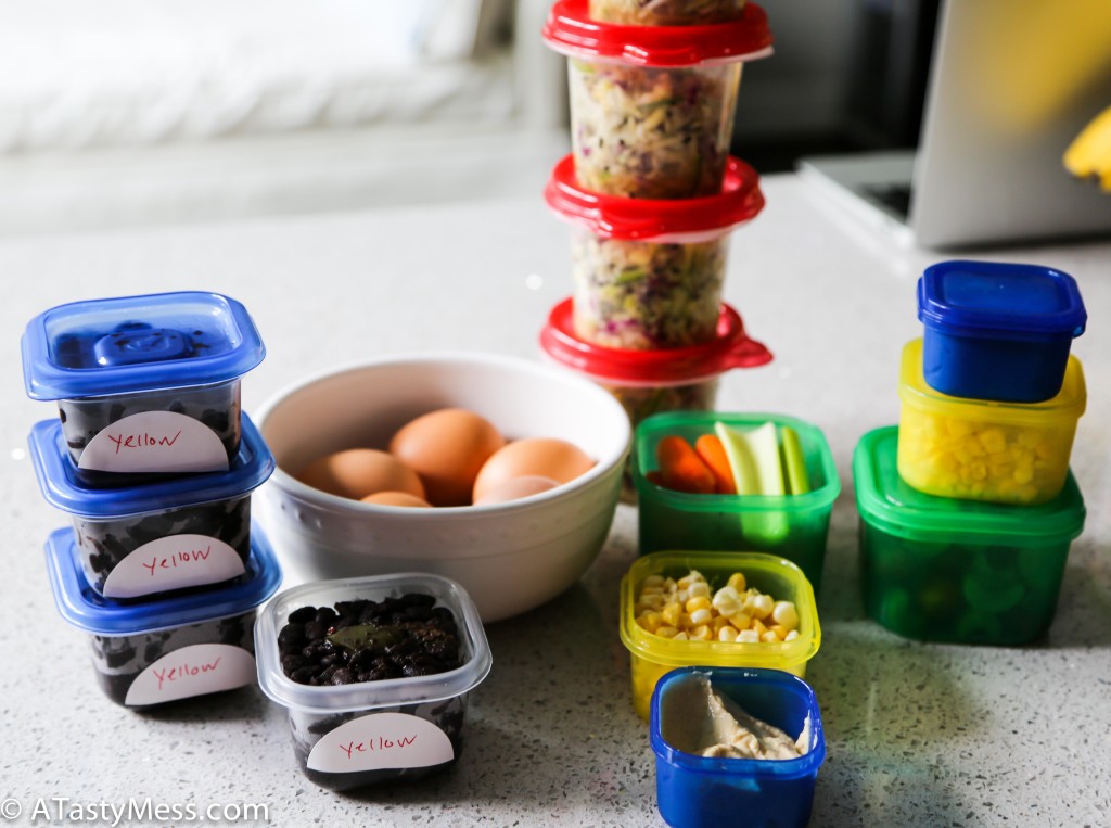 21 day fix food prep via ATastyMess.com