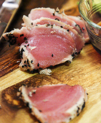 Seared Tuna via ATastyMess.com