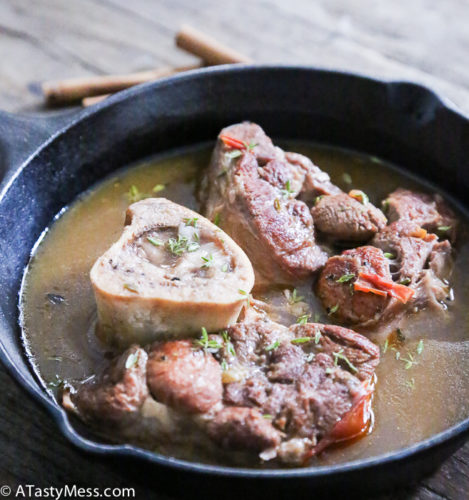 Lamb & Veal Osso Bucco via ATastyMess.com-7