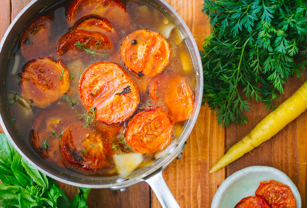 The Best Tomato Basil Soup Recipe EVER